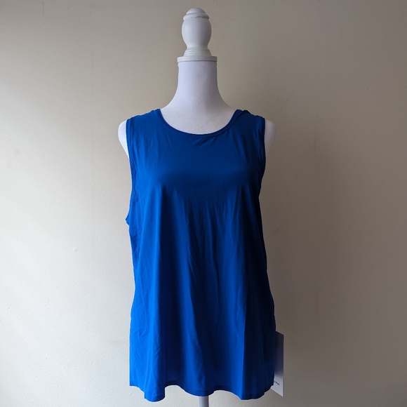 lululemon athletica Tops - Lululemon Run On Tank Blue Size 8 NWT